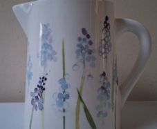 SALE!  White / Floral Jug