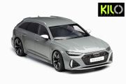 Audi RS6 C8 Avant Nardo grey 1:18 KiloWorks NEW!