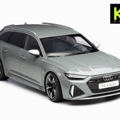 Audi RS6 C8 Avant Nardo grey 1:18 KiloWorks NEW!