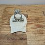 vintage Greene King Abbot Ale brewery badge Image 2