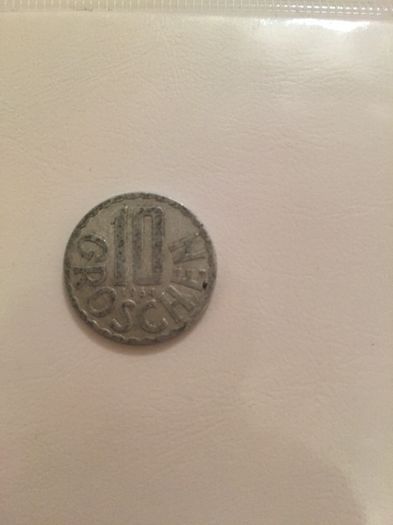 1964-1972 Austrian 10 groschen's