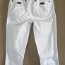 Brazilian Pit Bull White Distressed High Waist Skinny Butt Lift Jeans UK 8/10 Image 4