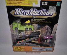 2001 Micro Machines Stunt Dead End Leap Truck With Power Launcher New Hasbro