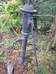 vintage water pump