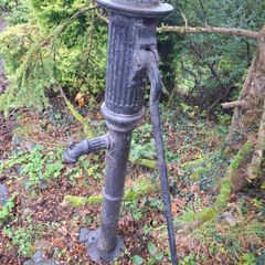 vintage water pump