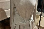 Whistles Grey Tie - Front Knit - Sweater - Size L