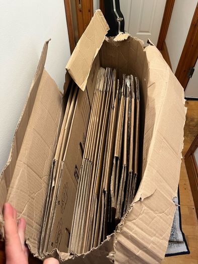 18 Moving boxes - Ikea and Get Cracking