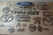 Collection Of Original Car/van Logo/motif In Good Order Man Cave LOT 2