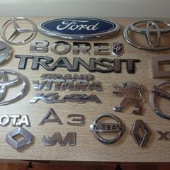 Collection Of Original Car/van Logo/motif In Good Order Man Cave LOT 2