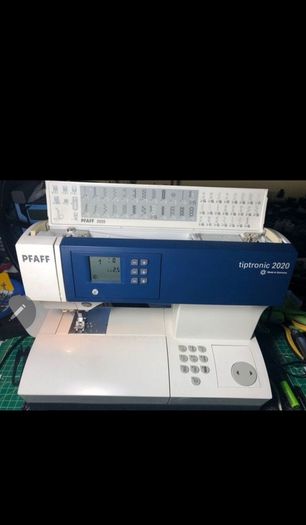 Pfaff tiptronic 2020 flat bed sewing machine