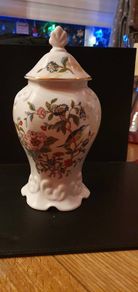Aynsley Fine Bone China Covered Jar