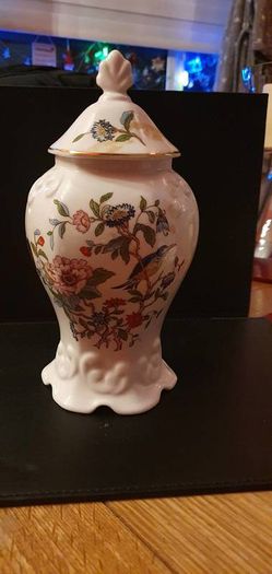 Aynsley Fine Bone China Covered Jar