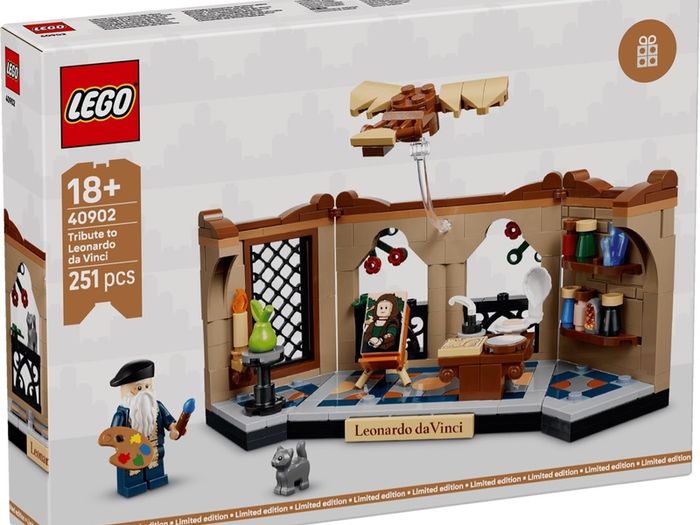 Lego GWP 40902 Tribute to Leonardo da Vinci