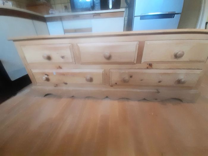 Pine wardrobe