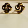 Vintage Gold Tone Earrings Image 4