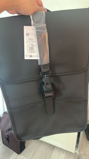 RAINS BACKPACK Danish Brand original price E79.90