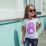 Birthday Numbers Years Girls Boys T-shirt Tee Top Shirt Birthday T-shirt For Kids Image 8