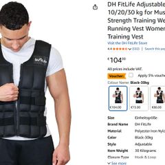 Weights vest