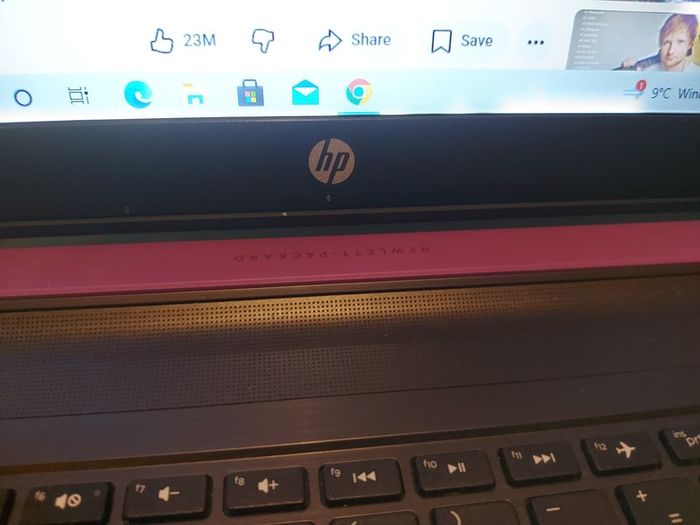 HP 15.6inch Laptop, purple colour, AMD A8-6410 APU 2.0GHz with AMD Radeon R5 Graphics, 4 GB Ram, almost 1 Terrabyte HDD, Windows 10,