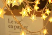 20ft 40 LED BatteryPowered String Lights, 2 Lighting Modes, Decoractive for Indoor Outdoor, Bedroom, Wedding, Party,Birthday, Valentine, Christmas, Tree Decoration