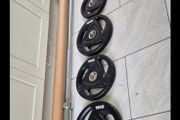 large brand new olympic weight set D
