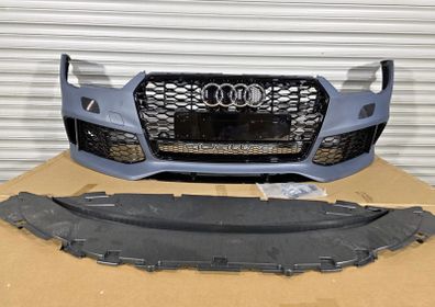 Complete front bumper for Audi A7 S7 4.5 15- 18 Facelift honey comb