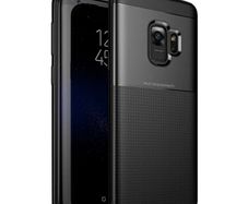 Black Shockproof Armour Case For Samsung Galaxy S9 Hybrid Back Cover
