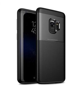 Black Shockproof Armour Case For Samsung Galaxy S9 Hybrid Back Cover