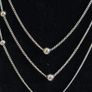 Ladys necklace 3 in one 14k Gold plating Image 3