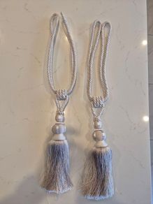 Curtain tie backs