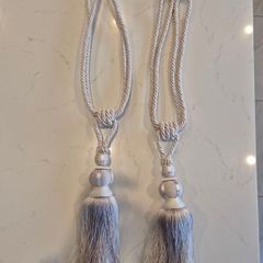 Curtain tie backs