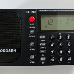 Qodosen DX286 LW/SW/MW/FM Radio and accessories set
