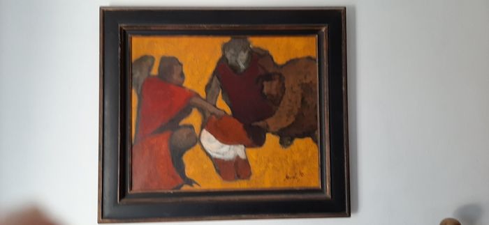 Painting The Mocking of Christ by Anthony Murphy