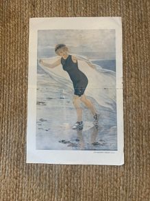 Antique Italian Poster 'Nereide'