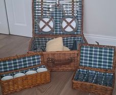 vintage picnic basket