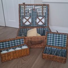 vintage picnic basket