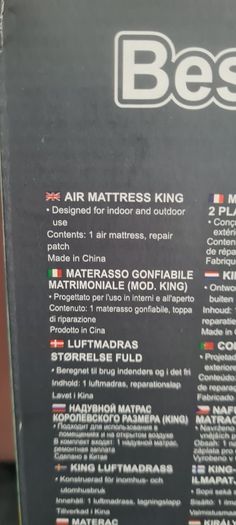 Air Bed King size