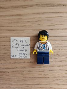 lego cty0814 city jungle scientist female, 60162, 60160