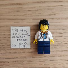 lego cty0814 city jungle scientist female, 60162, 60160