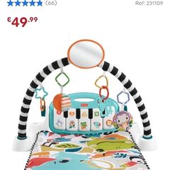 Fisher-price Glow & Grow Kick & Play Piano Baby Gym