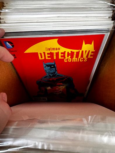 Detective Comics Batman Long Comic Box w 215 comics for Sale