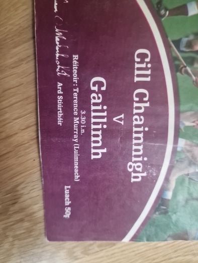 Vintage 1986 GAA Hurling Programme Kilkenny v Galway (All-Ireland Semi-Final)