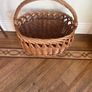 Vintage Traditional  Hand woven Wicker Basket Image 5