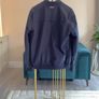 Mens navy smart-casual bomber jacket by Springfield Image 9