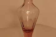 Beautiful Vintage Dusky Pink Small Glass Vase
