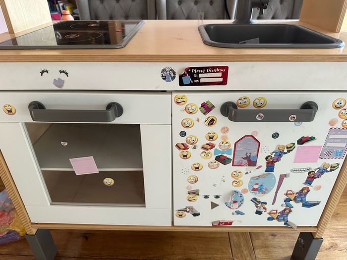 IKEA DUKTIG Wooden Play Kitchen Kids Toys
