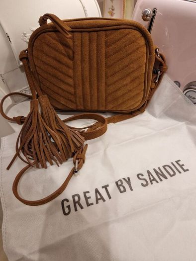 Brown Suede Bag