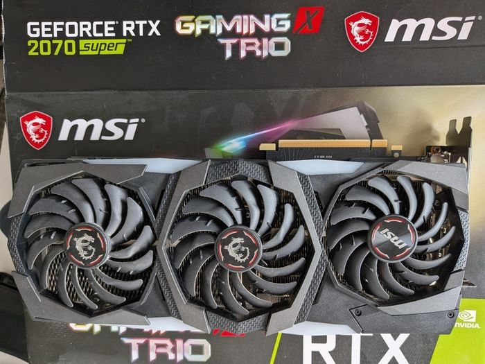 Geforce Rtx 2070 Super" Gaming X Trio 8gb Gddr6 Graphics Card