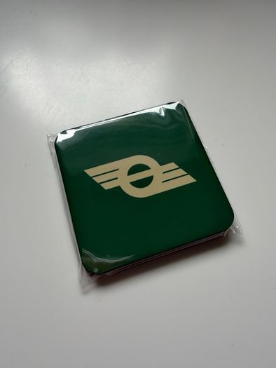 CIE Flying Snail Old Logo Coaster