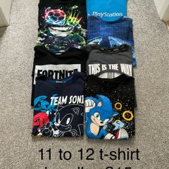Boys 11 to 12 t shirt bundle